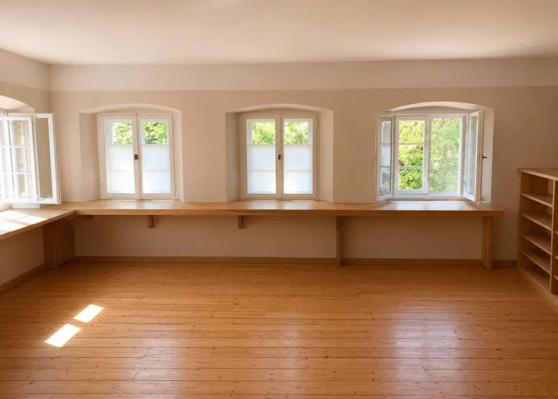 Arbeitszimmer im Obergeschoss